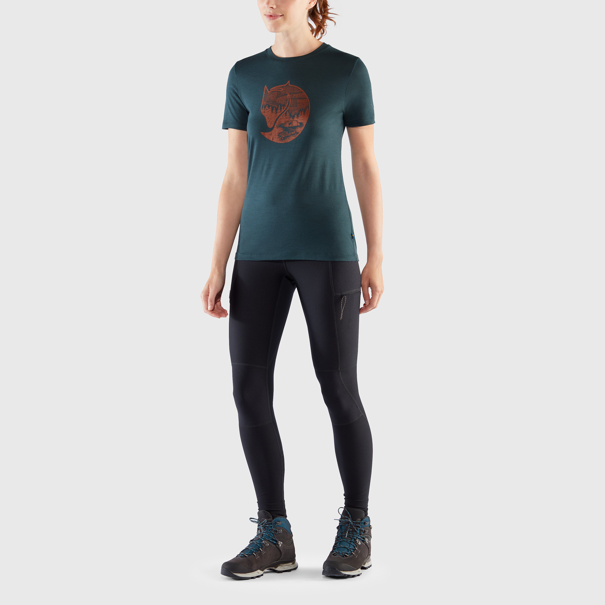 Abisko Wool Fox SS W 