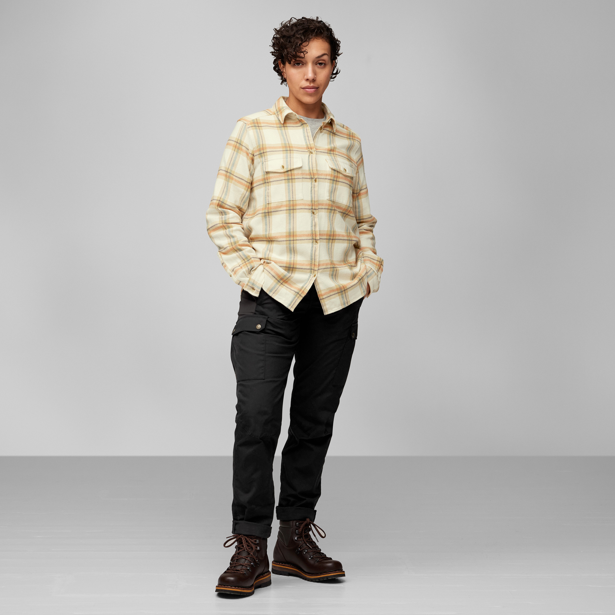 Övik Heavy Flannel Shirt W 