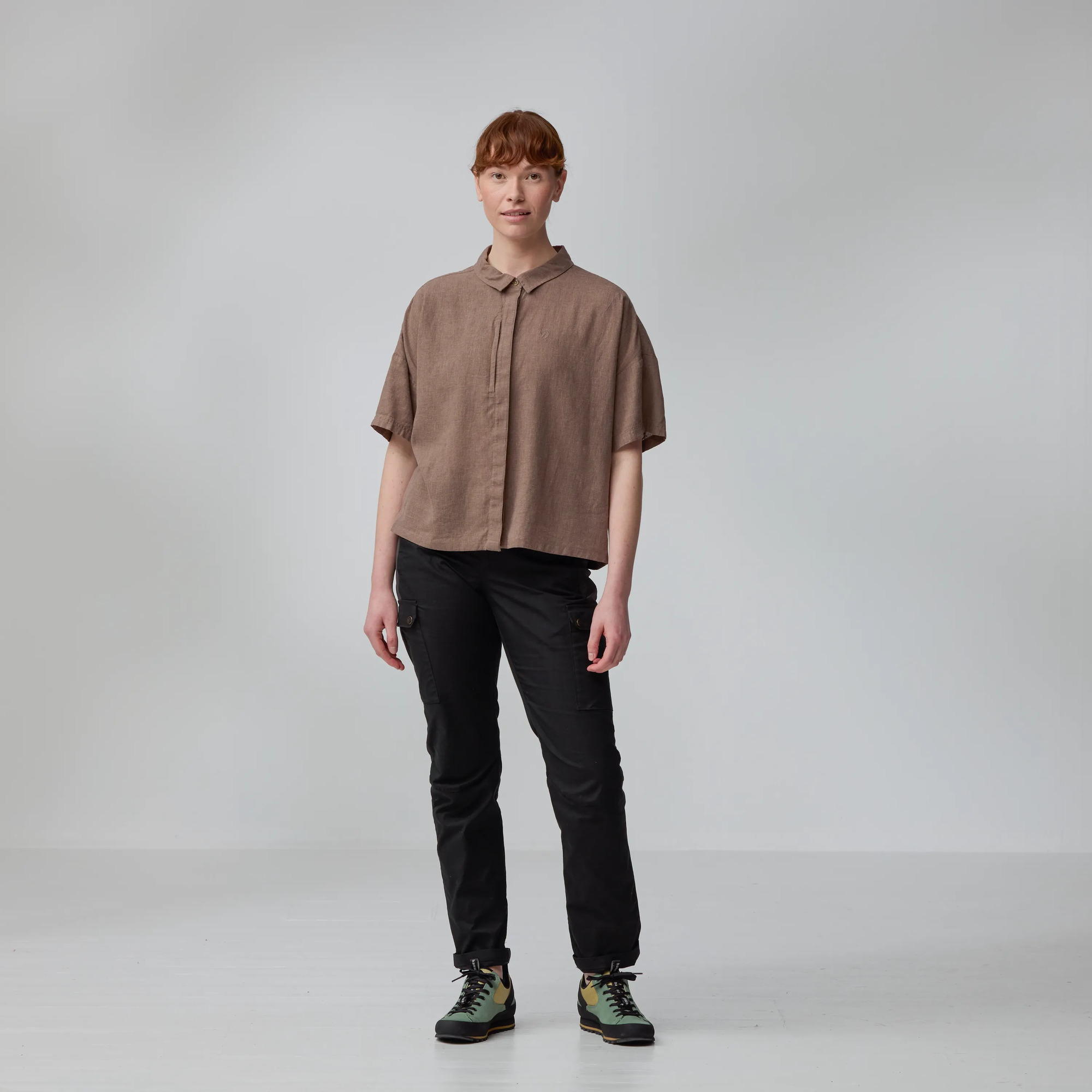Övik Hemp Camp Shirt SS W 