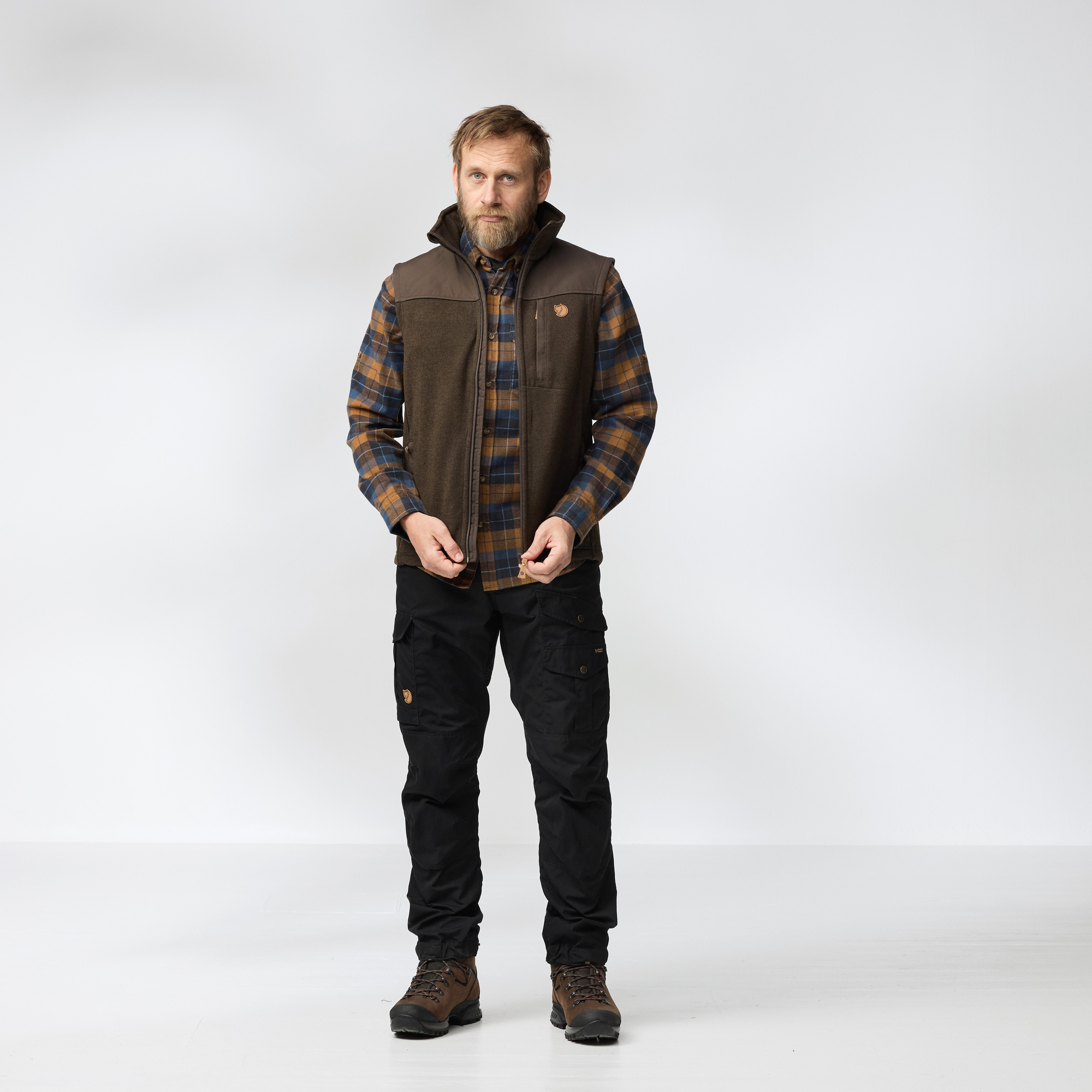 Buck Fleece Vest M 