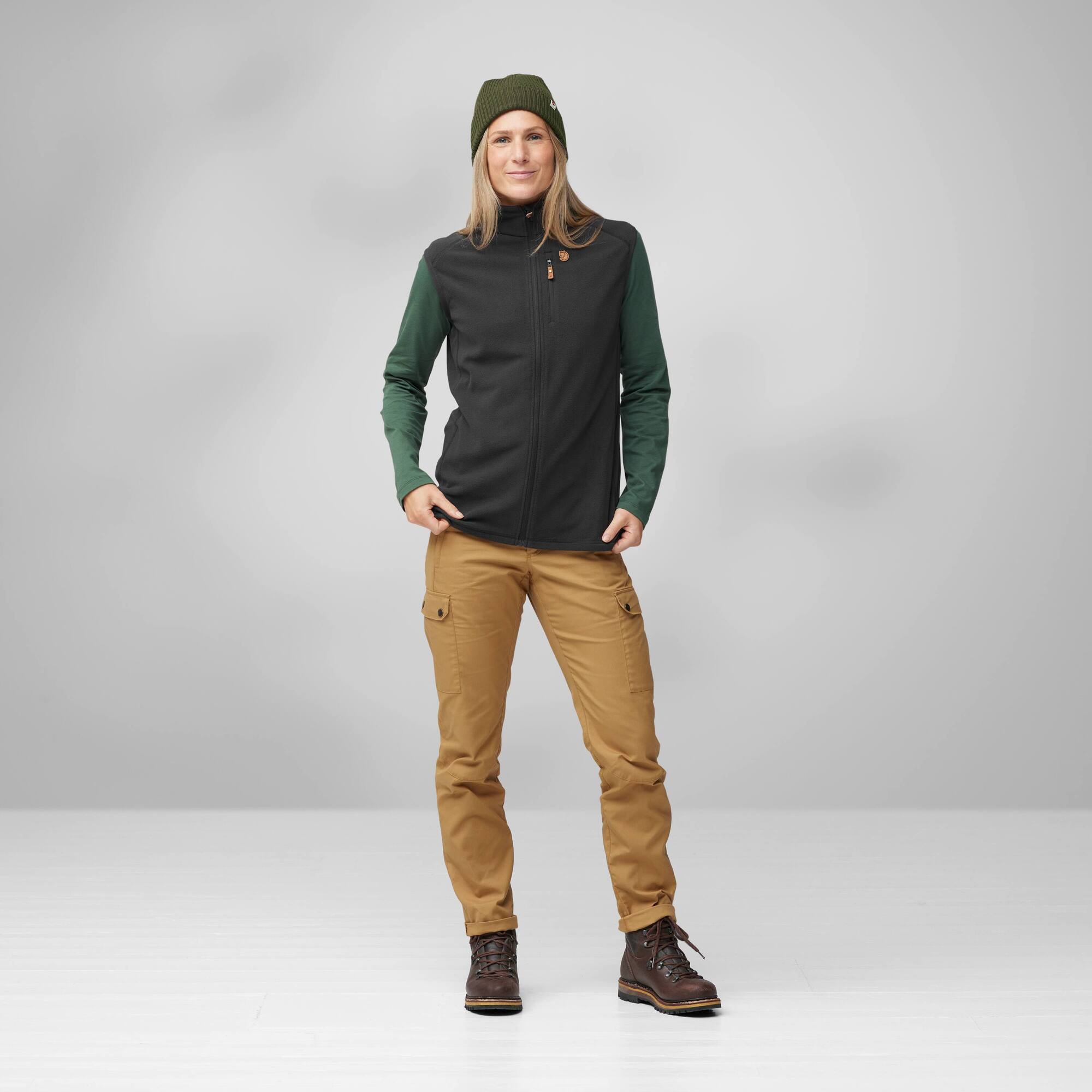Övik Lite Fleece Vest W 