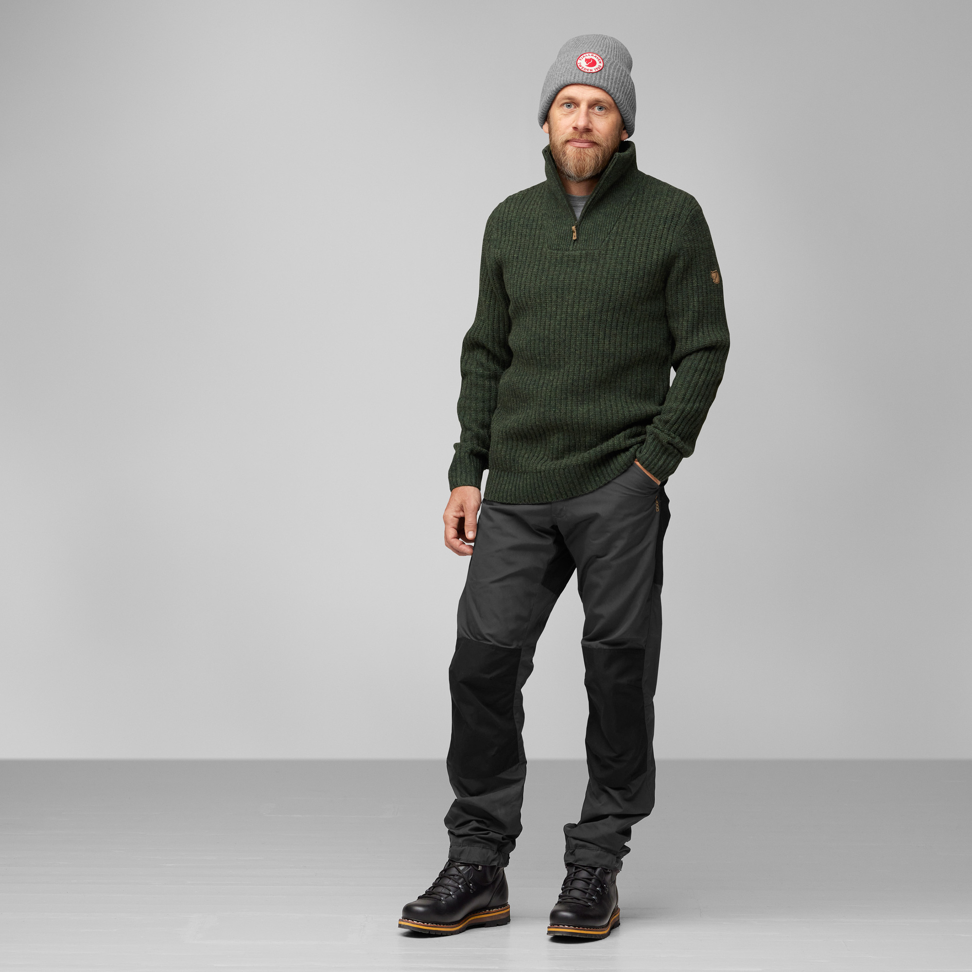 Övik Half Zip Knit M 