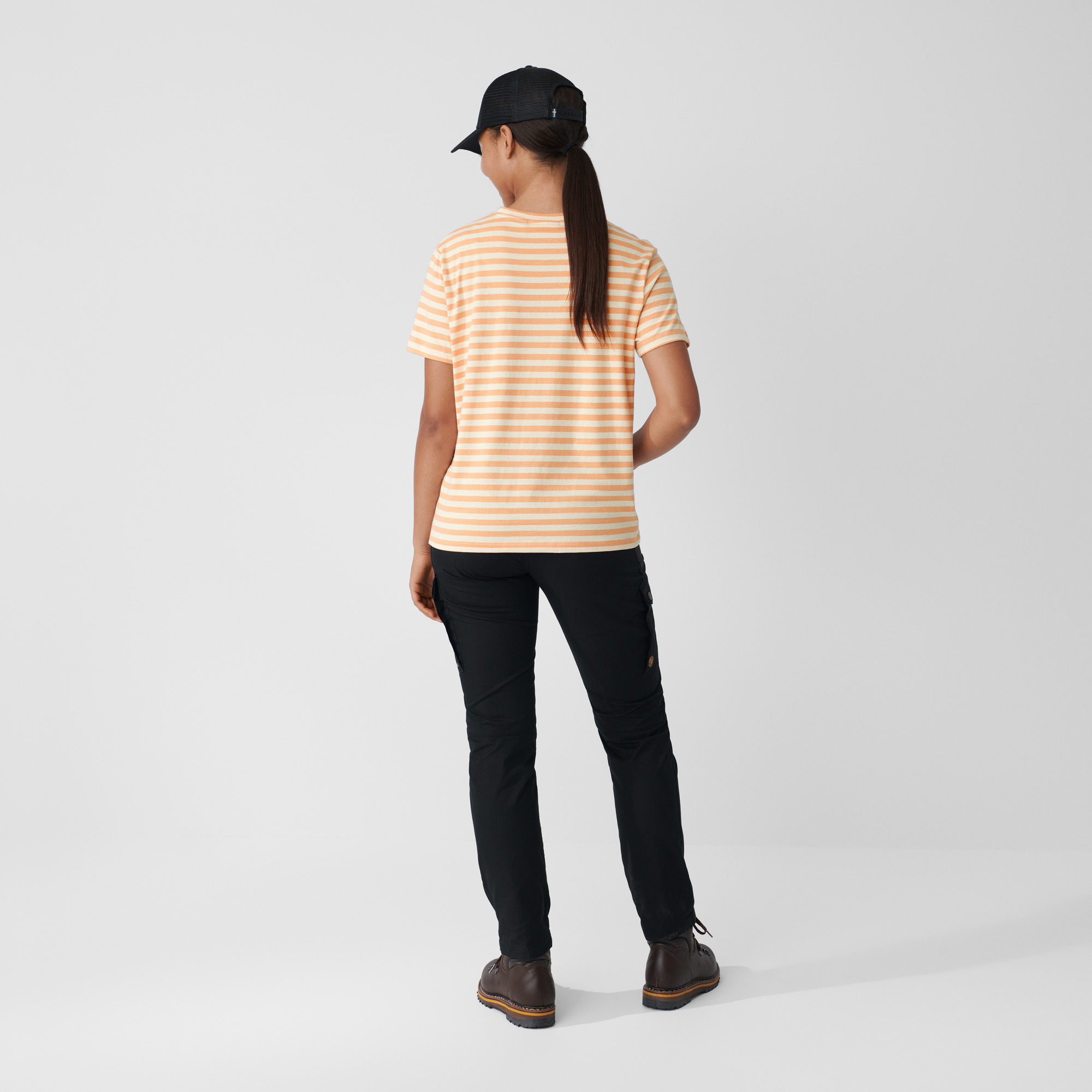 Art Striped T-shirt W 
