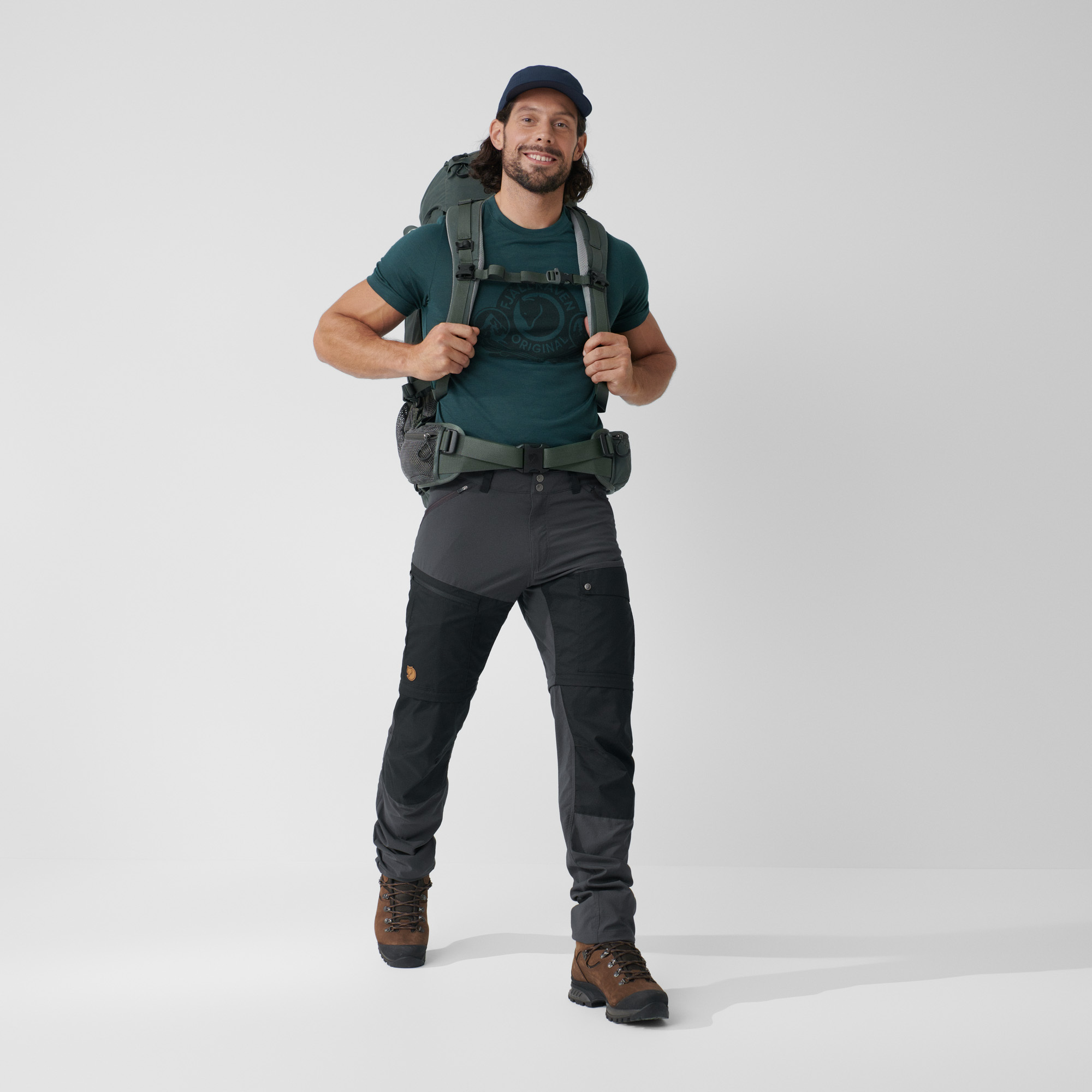 Abisko Midsummer Zip Off Trousers M Long 