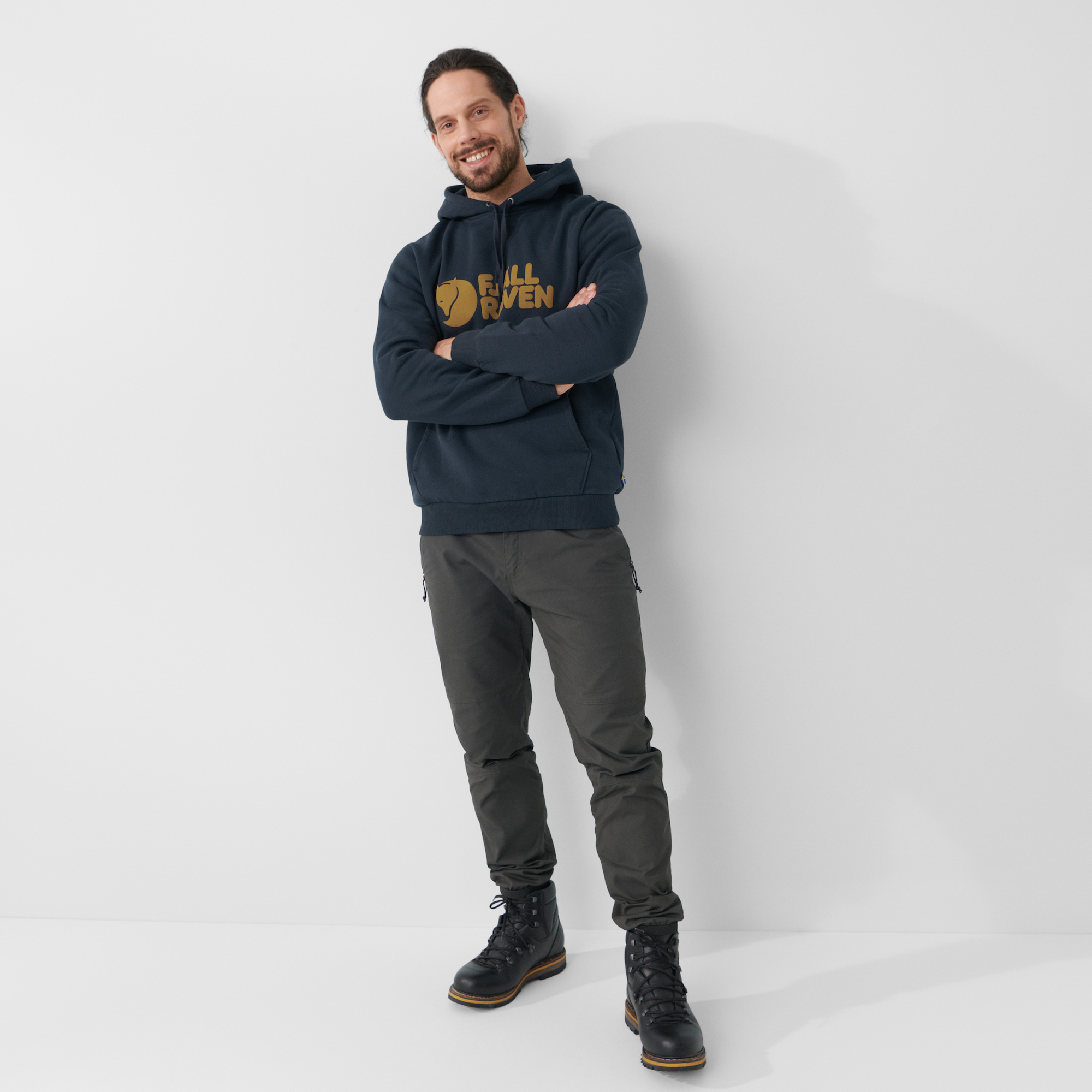 Fj?llr?ven Logo Hoodie M 