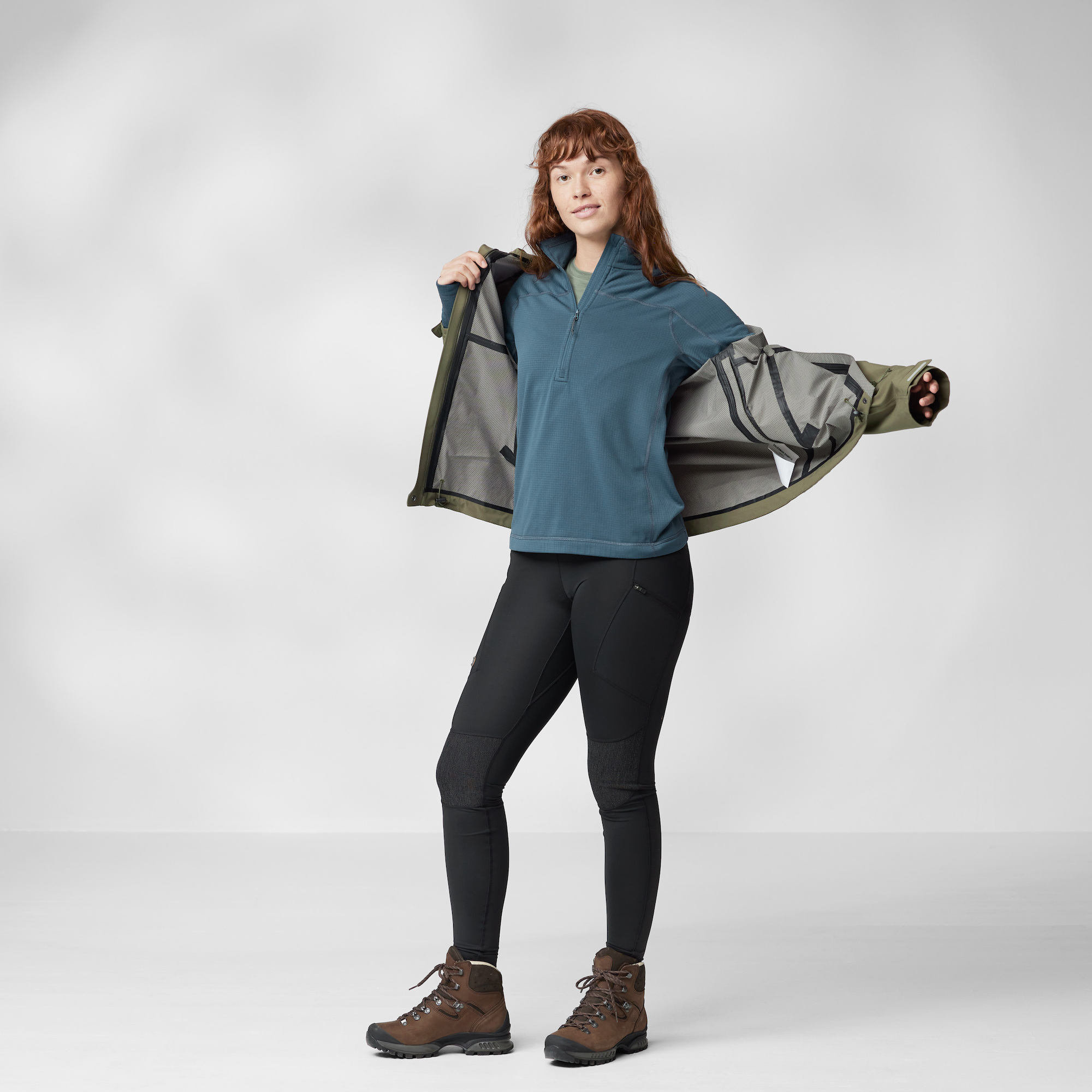 Abisko Lite Fleece Half Zip W 