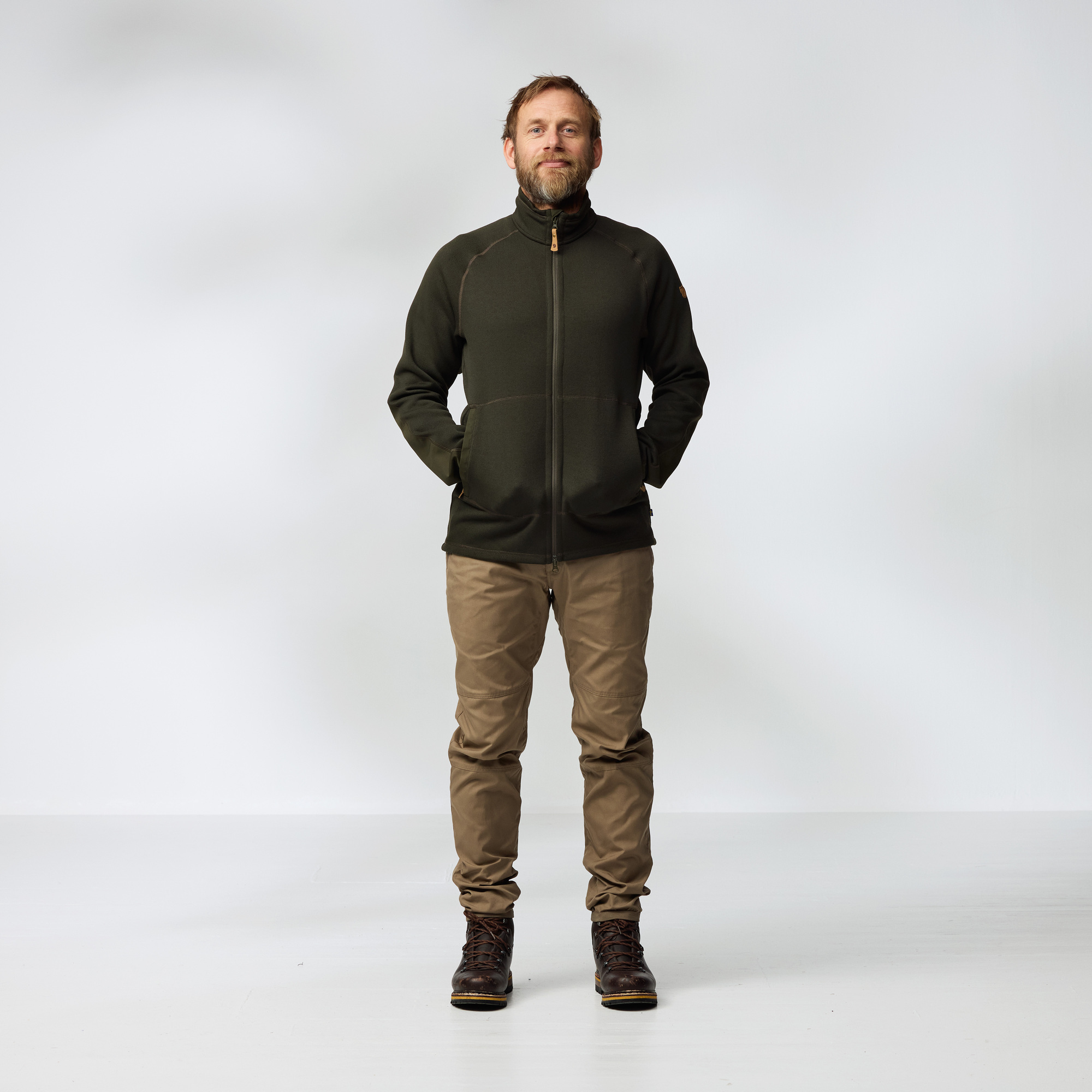 Övik Fleece Zip Sweater M 